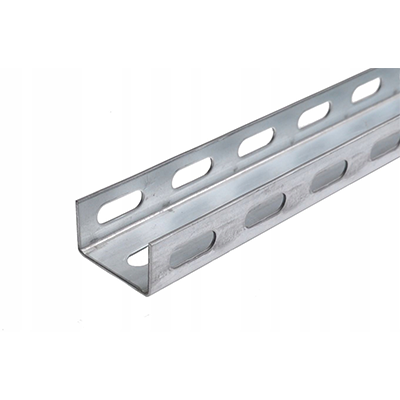Профиль перфорированный 56х30х400 мм, толщина 2,5 мм, сендзимир