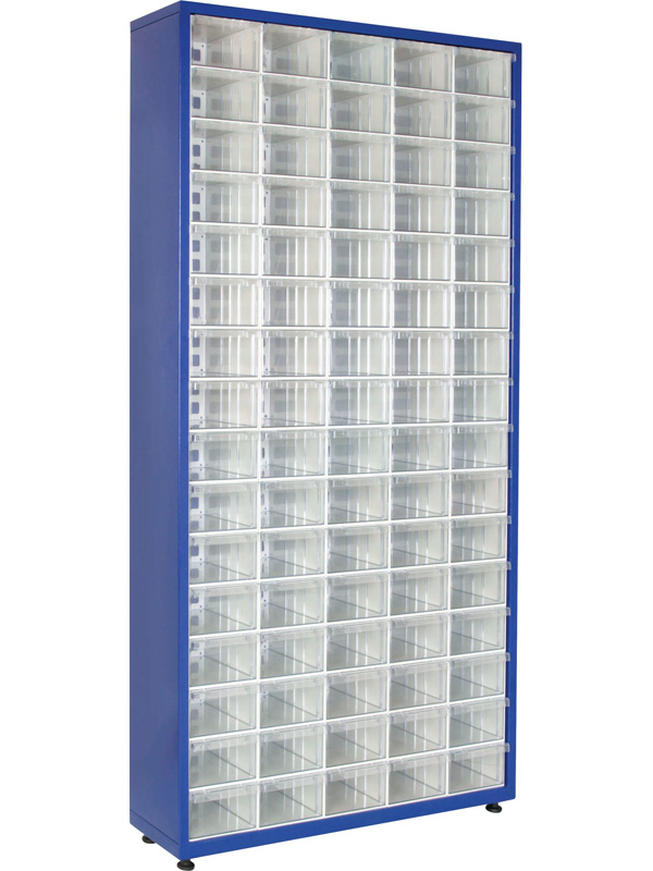 Шкаф со сплошными ящиками TMD5-K 930x235x1860 мм Металл