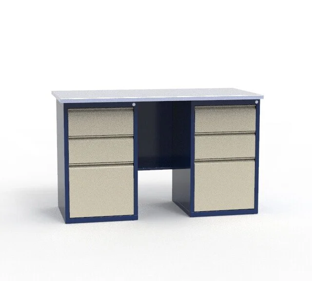 Верстак слесарный двухтумбовый СВ-2Т.03.03.14_сб6