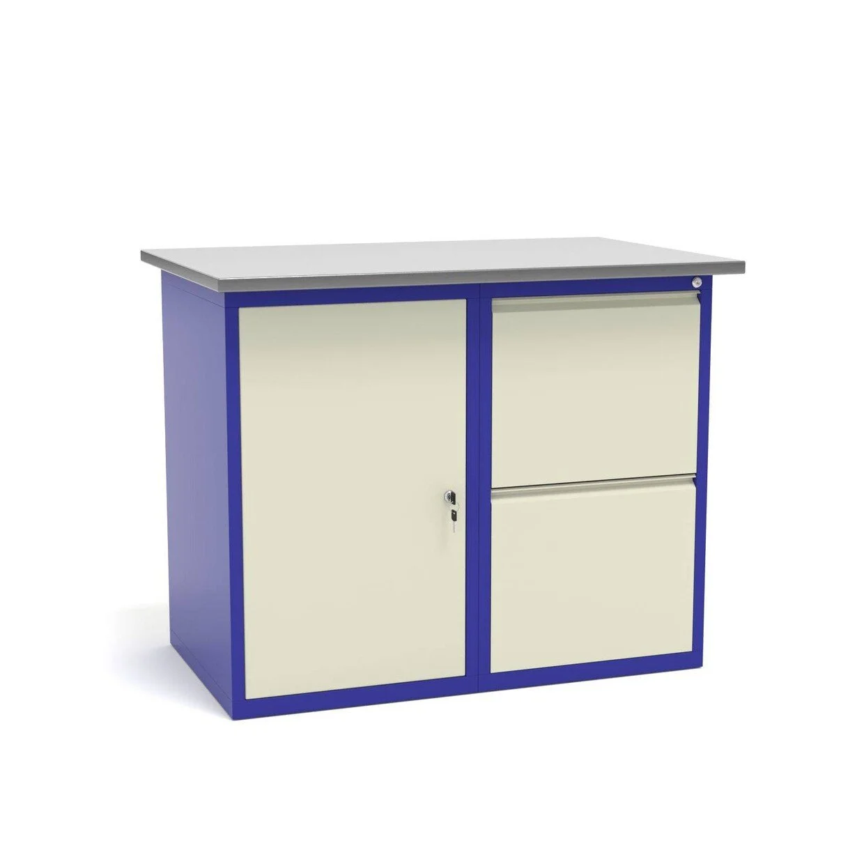 Верстак слесарный двухтумбовый СВ-2Т.01.02.11