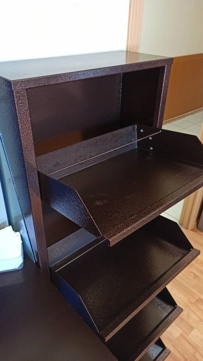 Фото - шкаф металлический для обуви об-4 медный антик