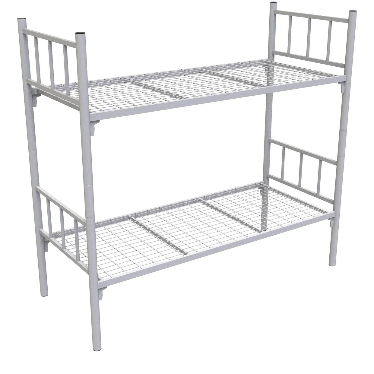 Фото кровать металлическая км-2.51 сool/190х80 белая