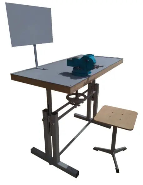 Верстак ученический ВС-СВ (ВС-4)