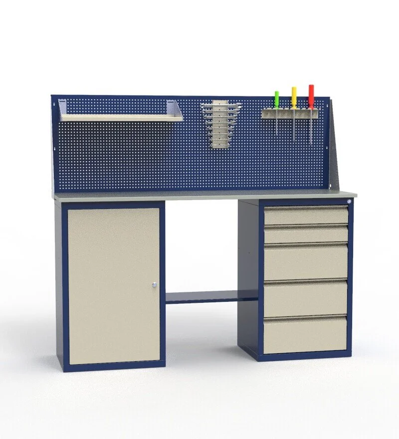 Верстак слесарный мини ЛВ-2Т.01.05_сб6