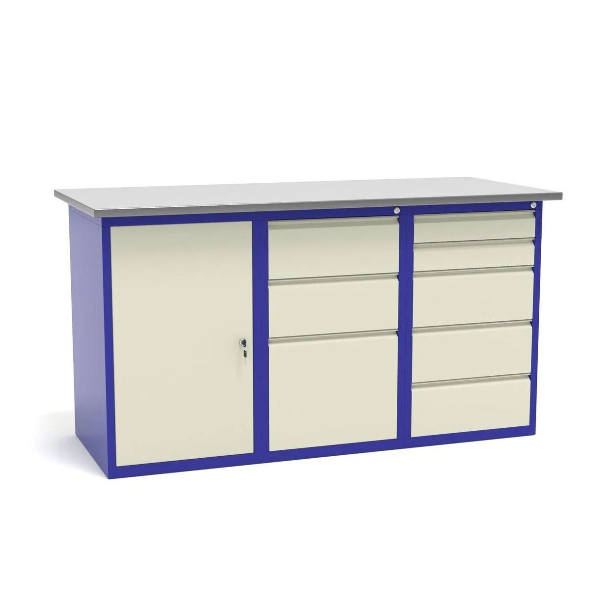 Верстак слесарный трехтумбовый СВ-3Т.01.03.05.16