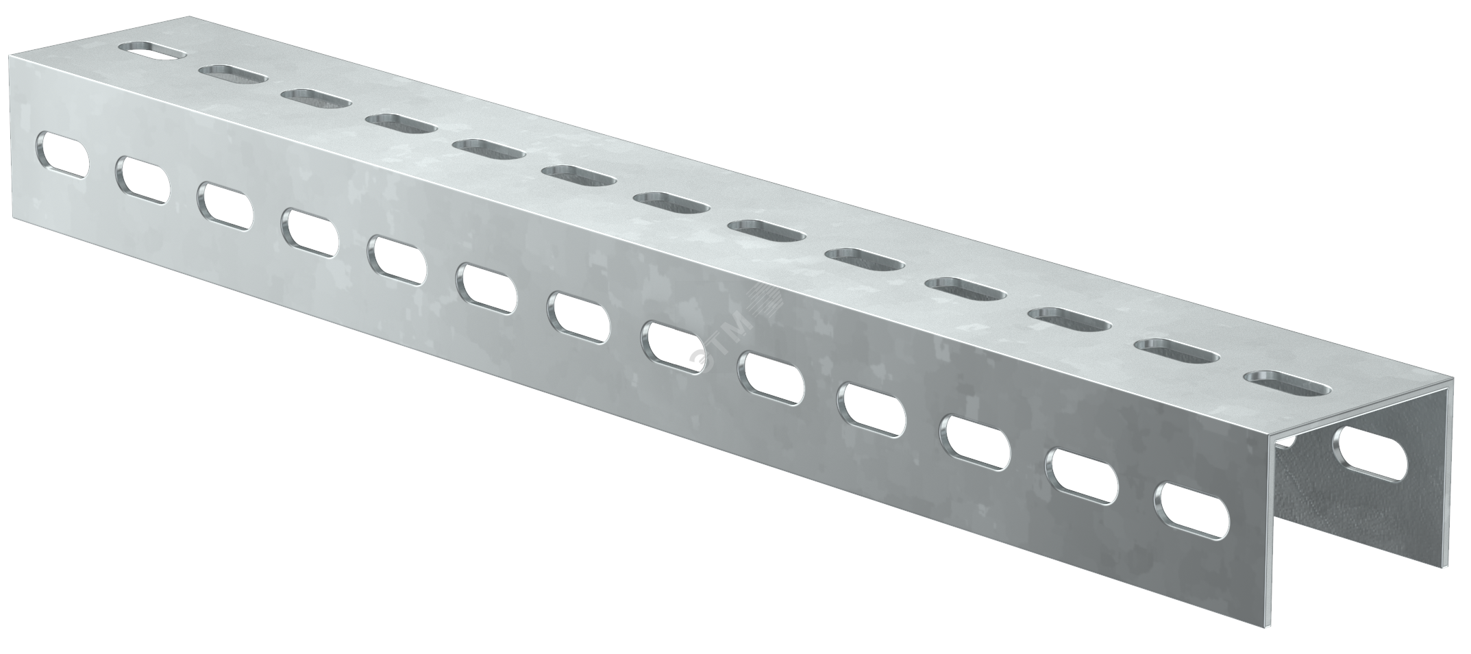 Профиль перфорированный 56х30х300 мм, толщина 2,5 мм, сендзимир