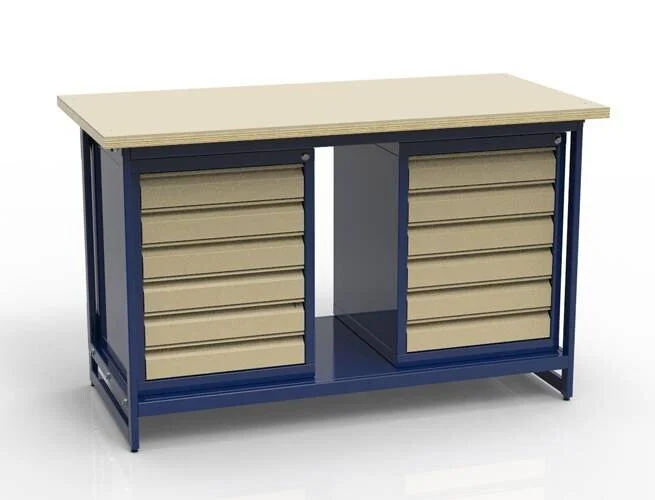 Верстак слесарный усиленный СВК-2Т.06.06.14.Ф6